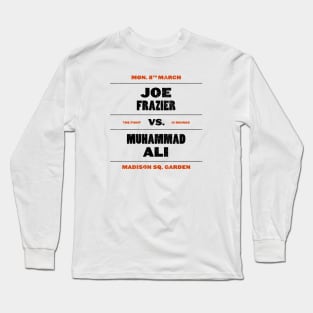 Ali vs. Frazier Long Sleeve T-Shirt